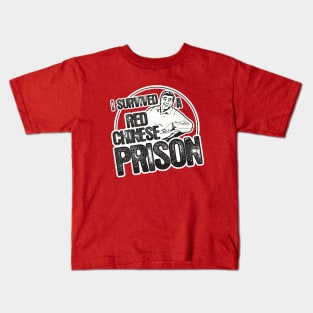 Red Chinese Prison Kids T-Shirt